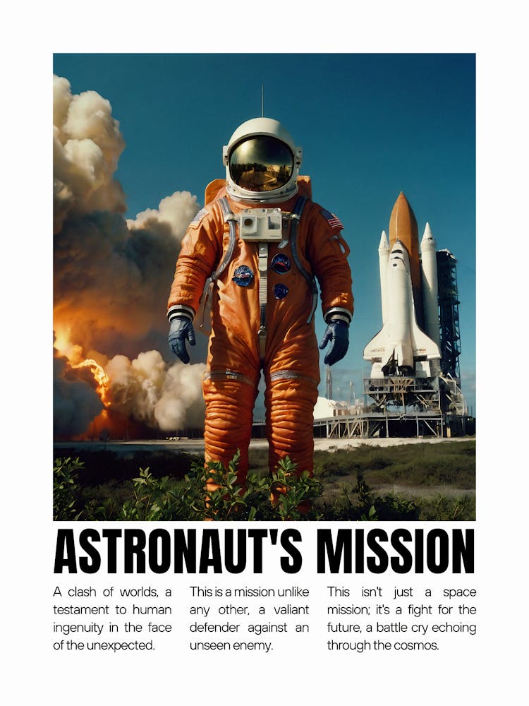 Astronaut on a Mission