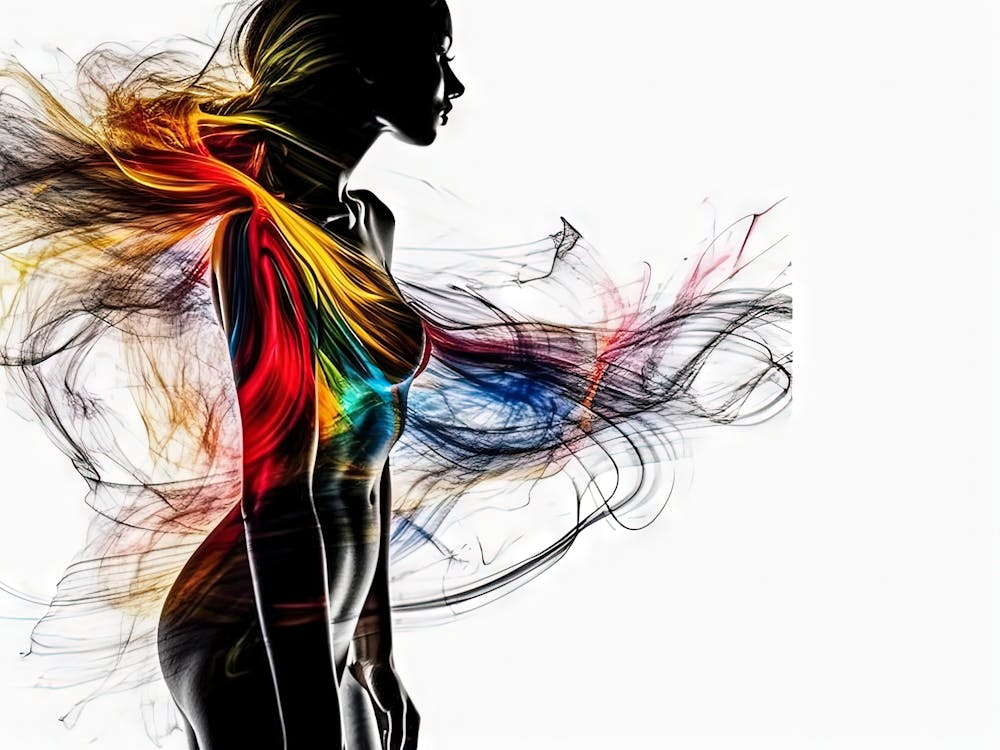 Silhouette Of A Woman 3