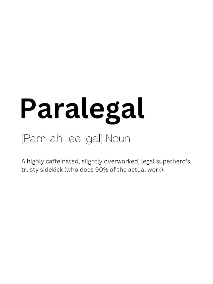 Paralegal Definition Meaning