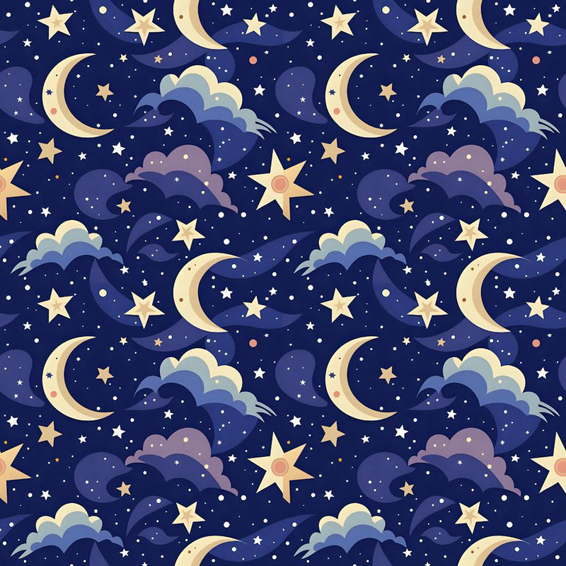 Night Moon Seamless