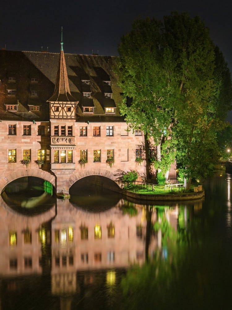 Nuremberg City At Night