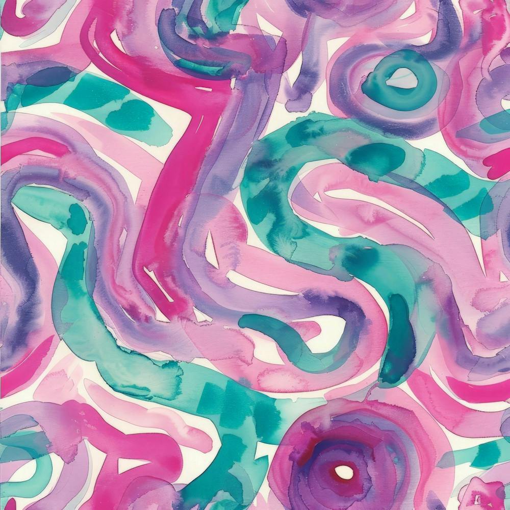 Pink Swirls
