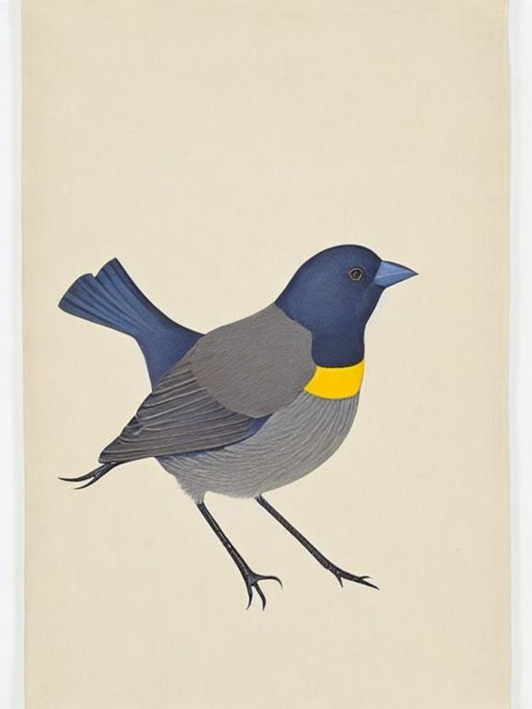 Cowbird Illustration Bird
