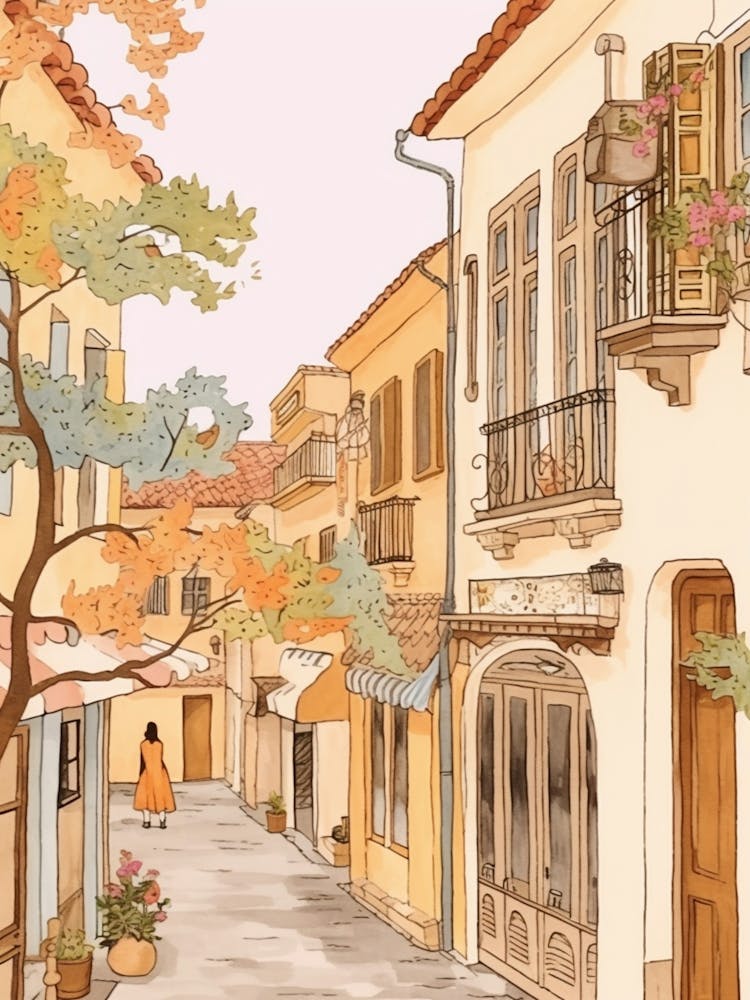 Nicosia Cyprus 2 Illustration