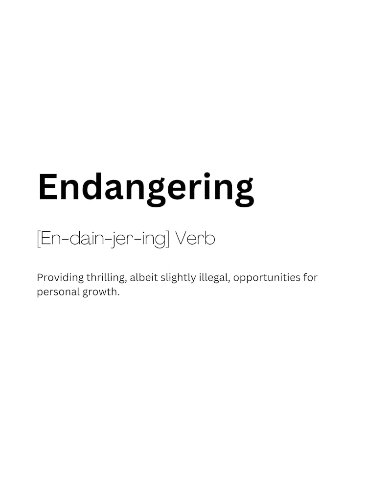 Endangering Definition Meaning 1