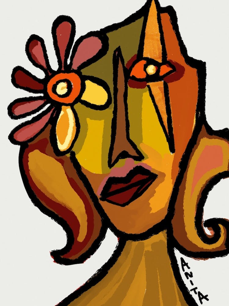 Face Of A Woman