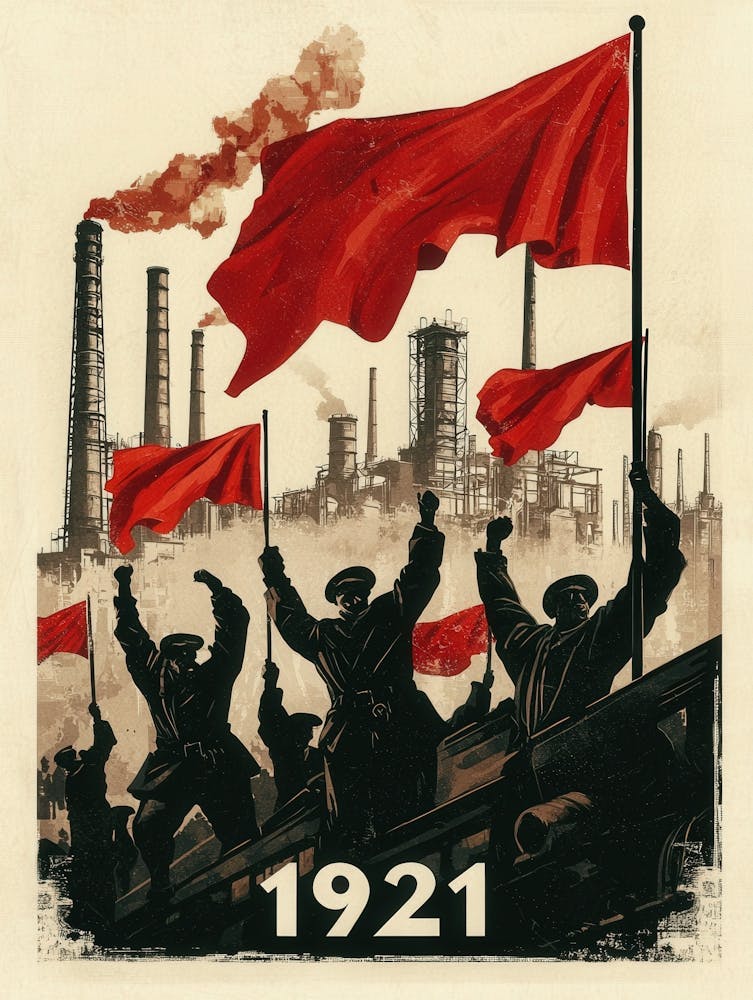 Aihrgdesign A Vintage Political Poster Marking The Formation 12