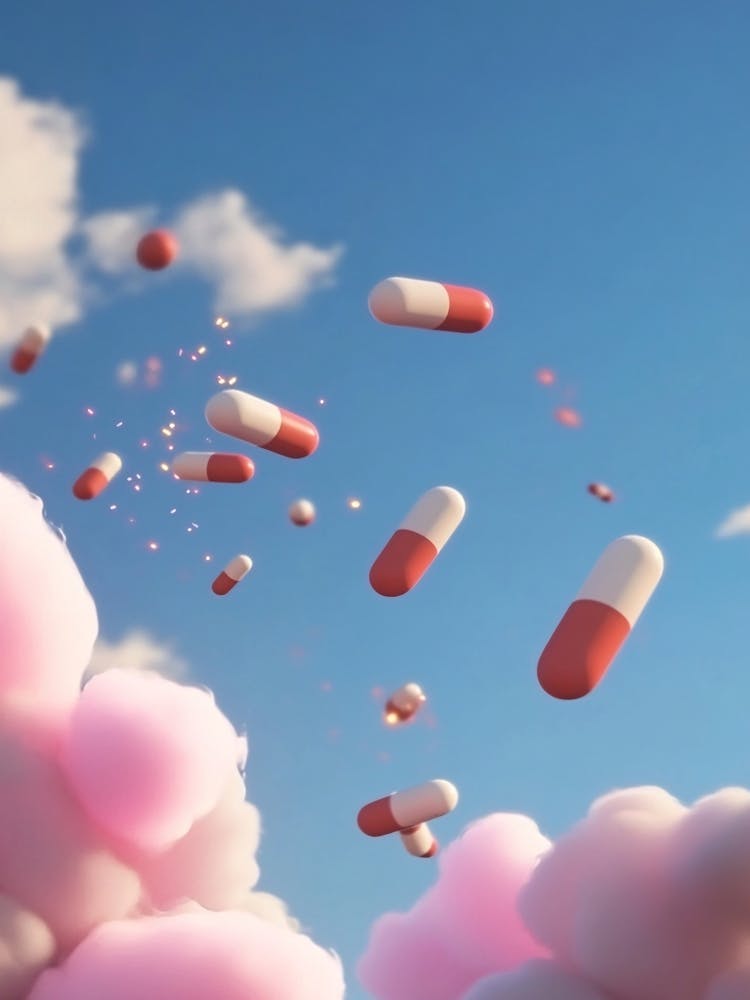Pink Pills In The Sky