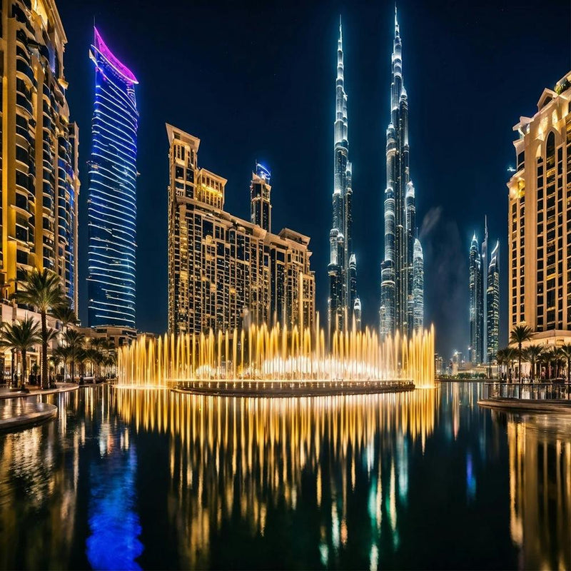 Dubai At Night 1