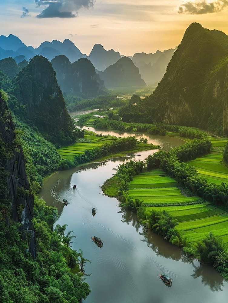 Sunrise In Vietnam 2