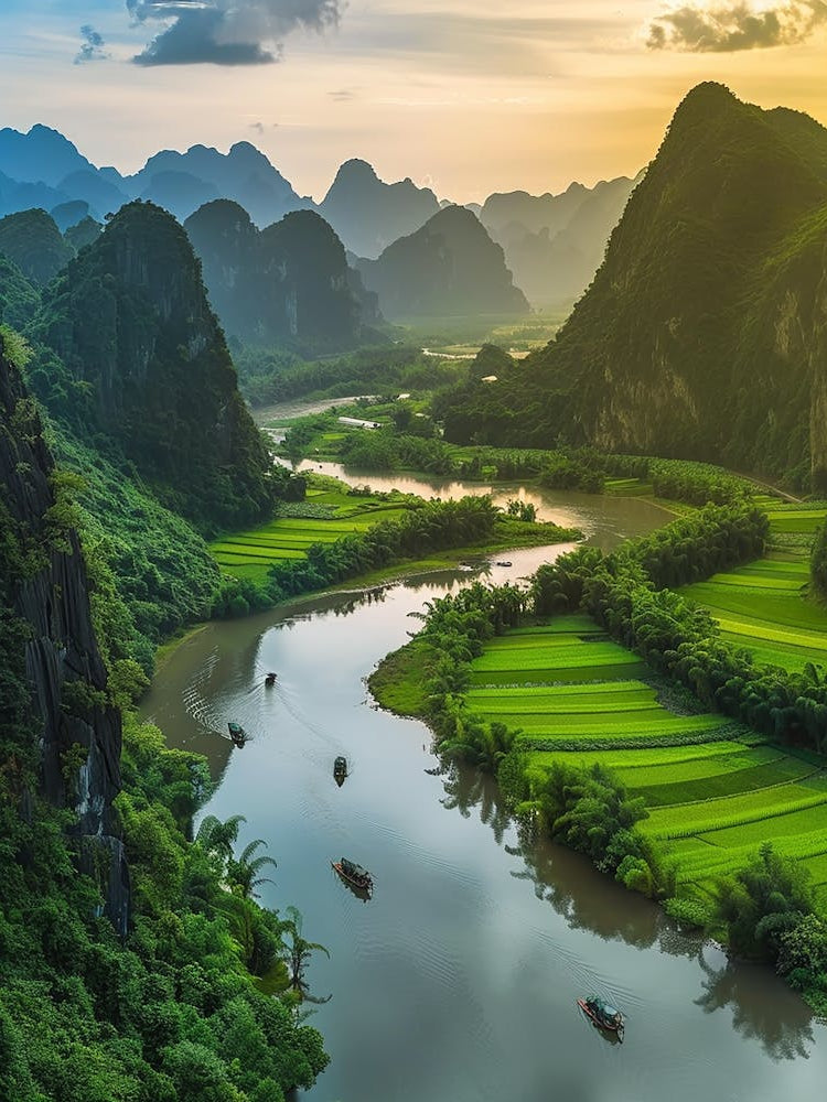 Sunrise In Vietnam 2