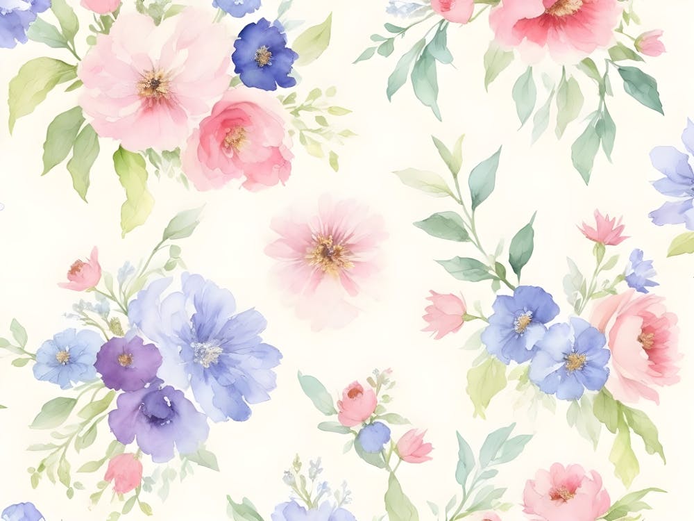 Watercolor Flowers 52