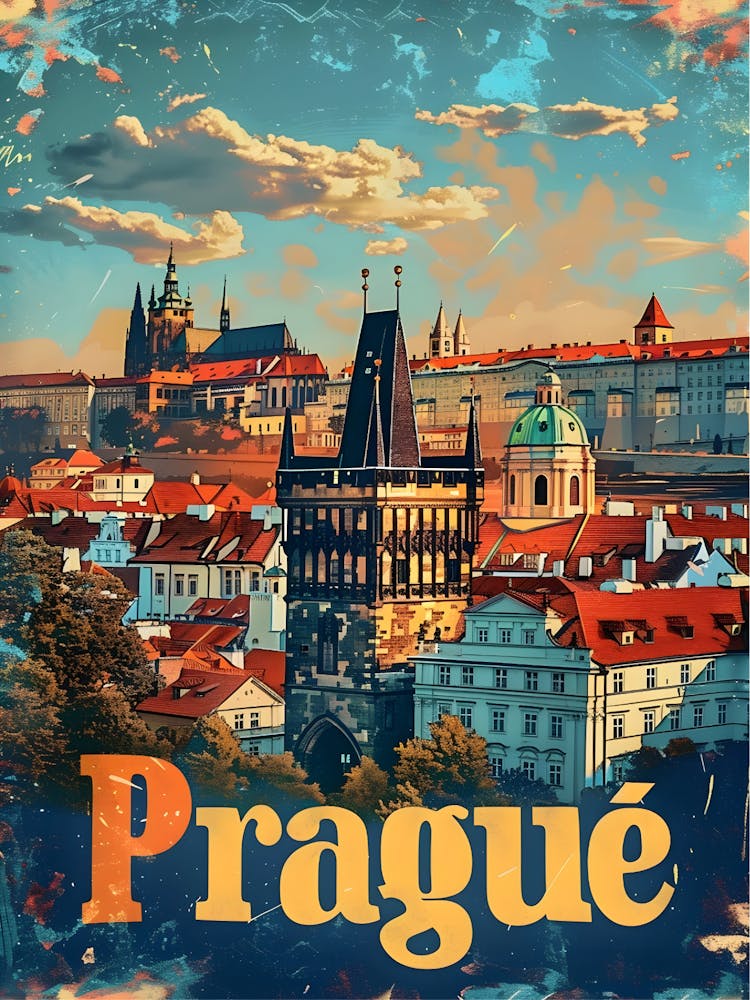 Prague Cityscape
