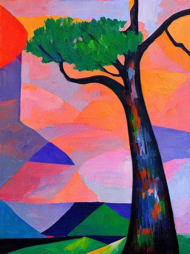 Largetooth Aspen Tree Cubist 2