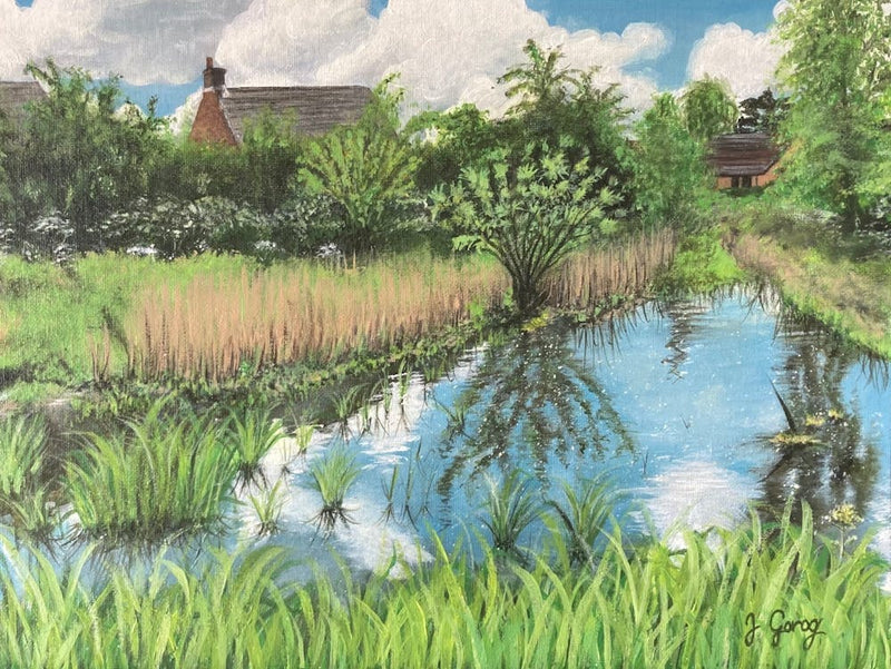 Pond In The Countryside