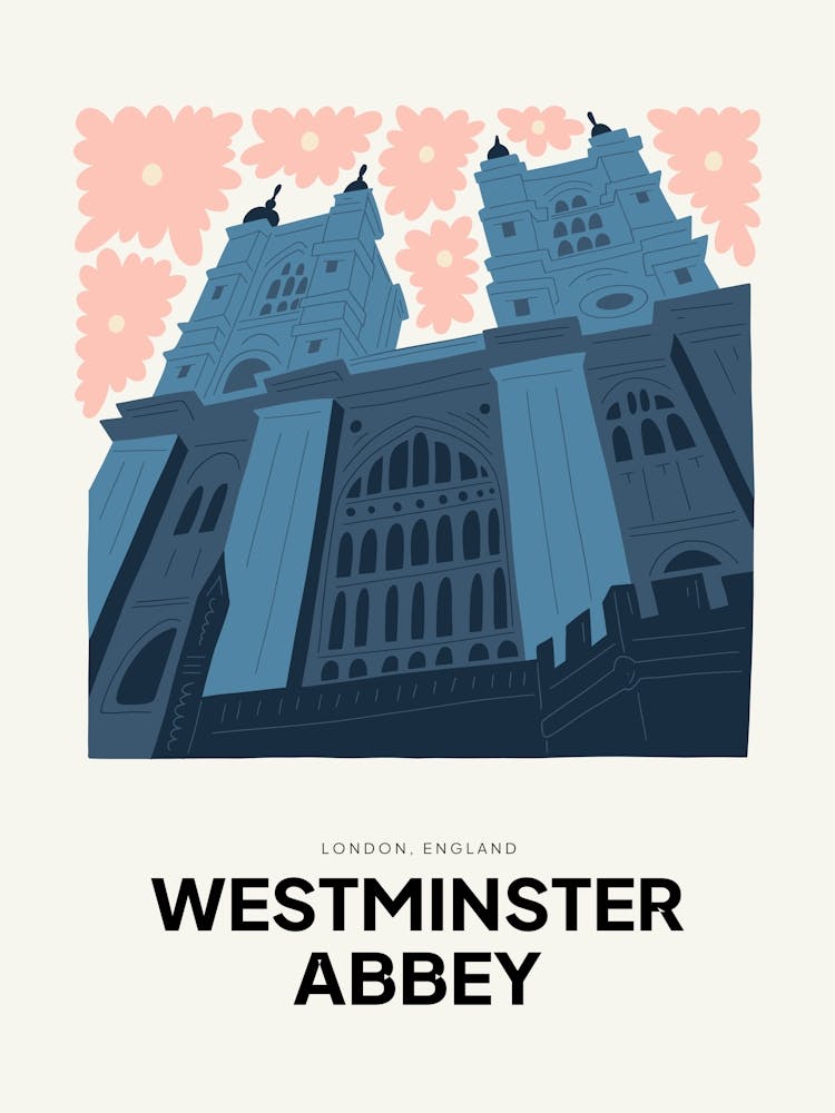 Westminster Abbey London England Abstrakte Galerie
