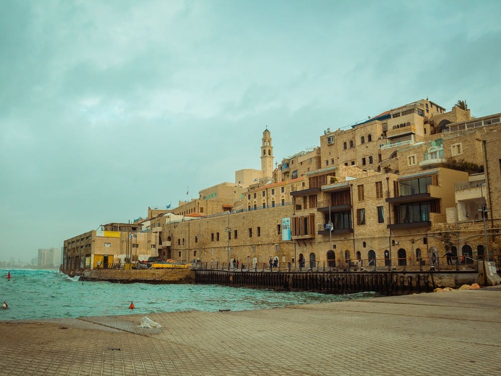 Old Jaffa On A Cloudy Day