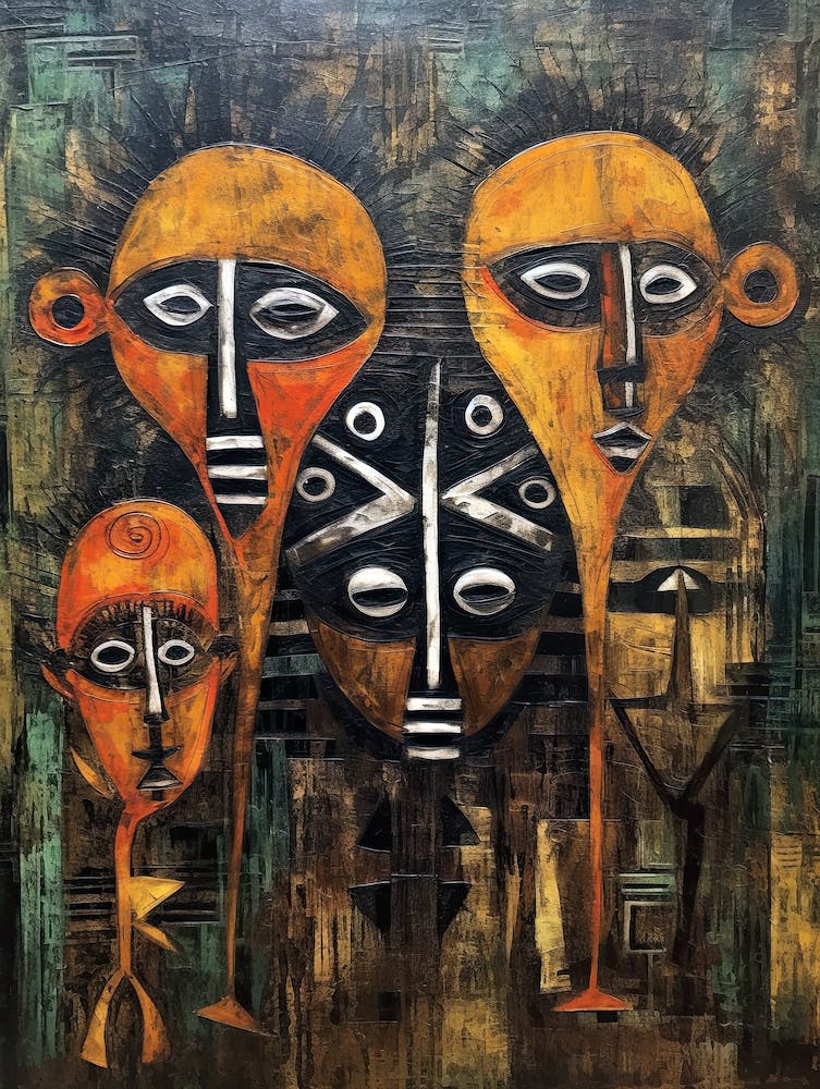Beyond Borders: African Tribal Mask Odyssey