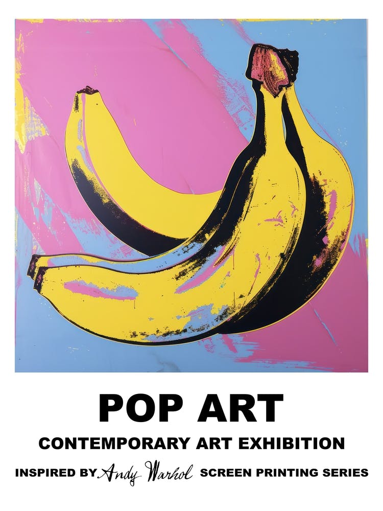 Bananas Pop Art 2