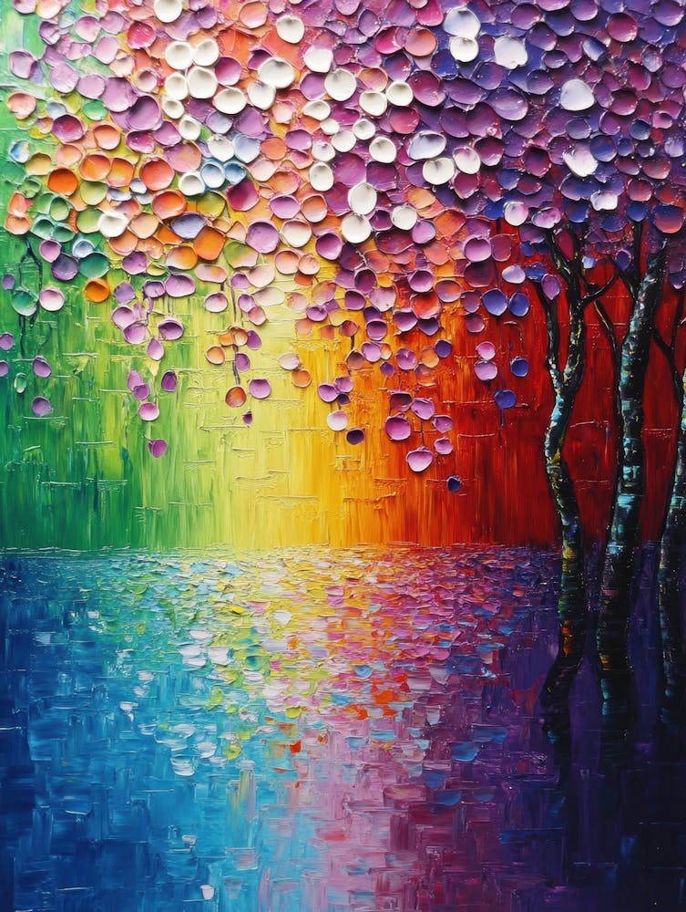 Rainbow Trees 1
