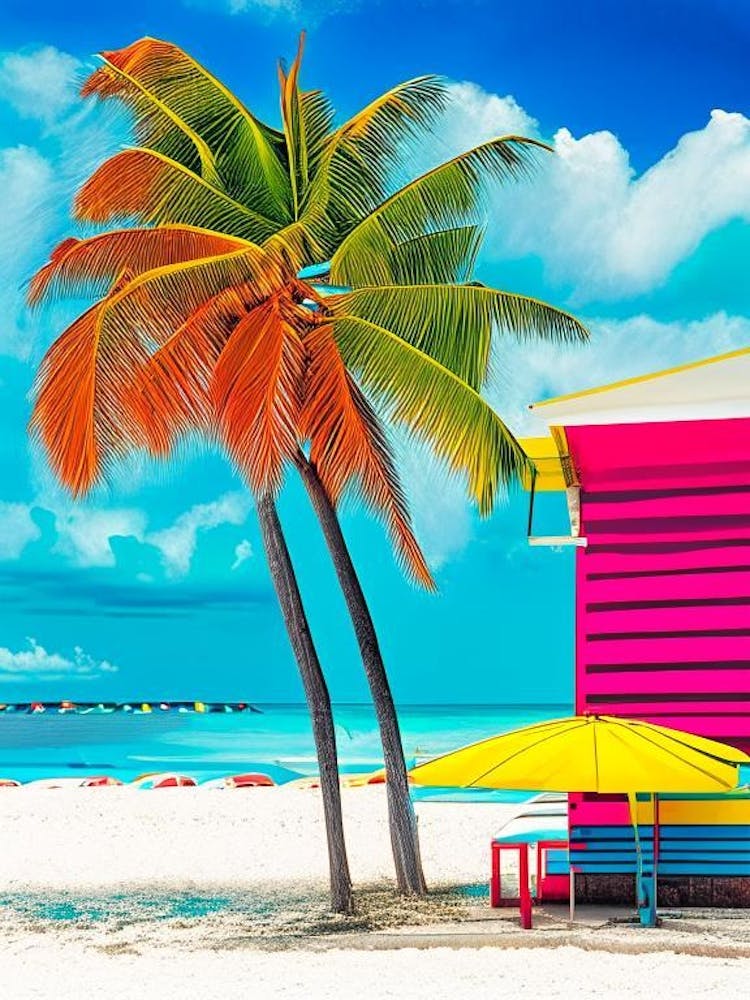 Barbados Pop Art Photography Tropical Destination