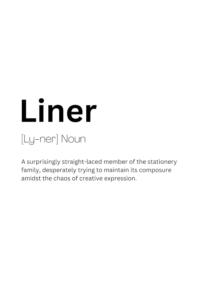 Liner Definition Meaning 1