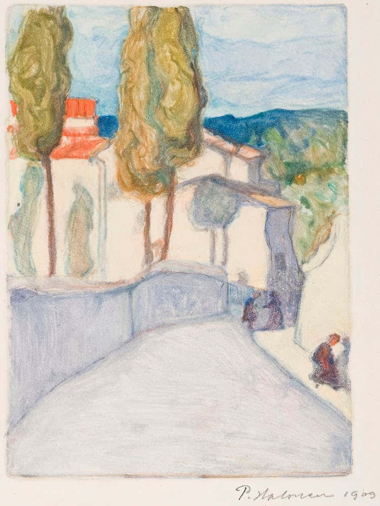 Florence, Viale Dei Colli (1909), Pekka Halonen