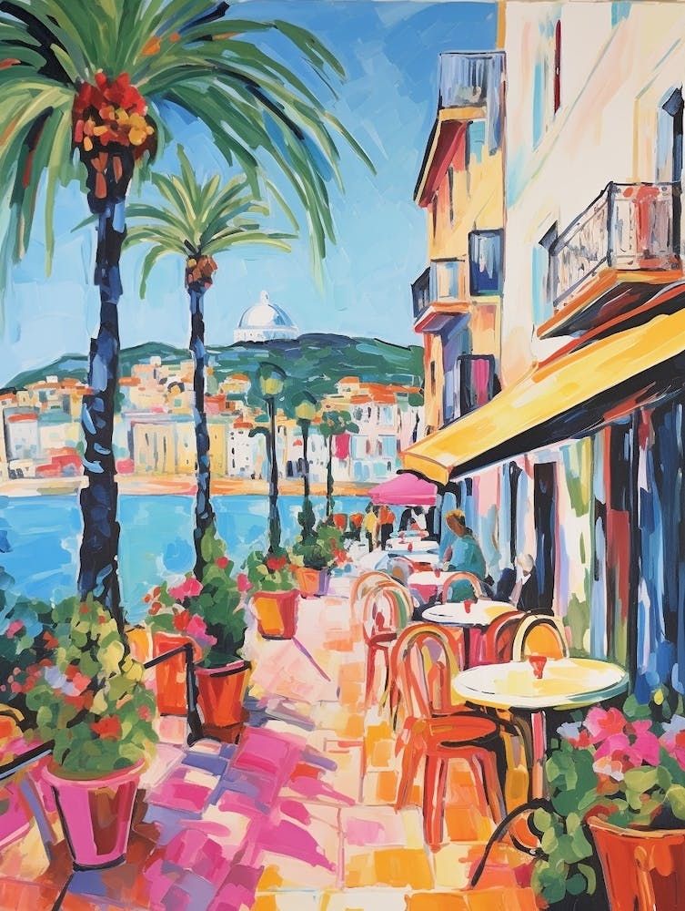 Cannes France 6 Fauvist Painting