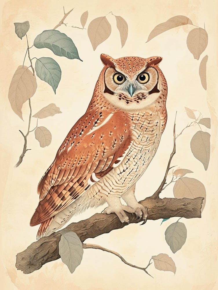 Fischuhu Vintage Illustration 2