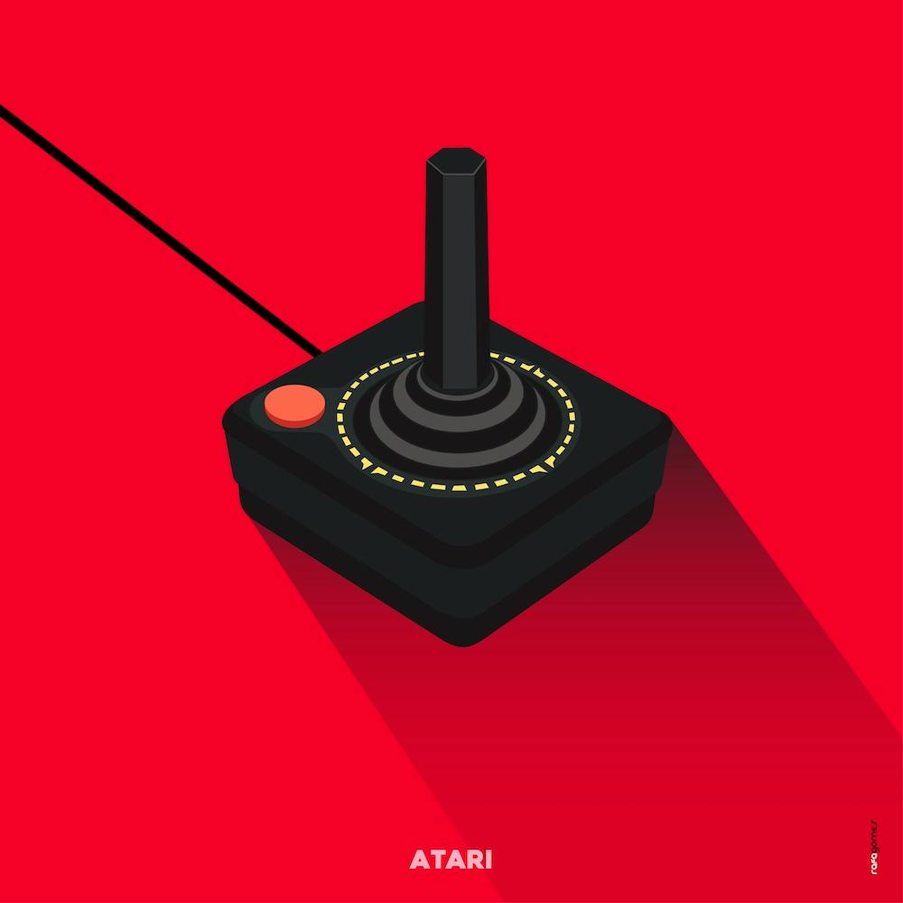 Colecaocontrolesvideogames Atari