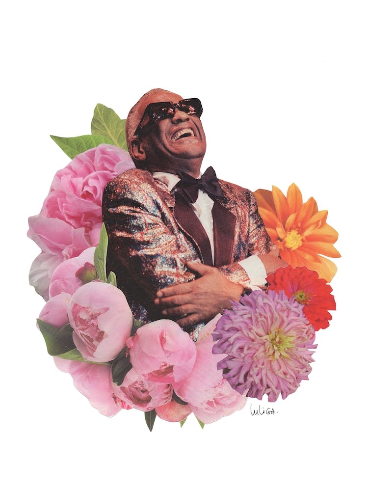 Ray Charles Collage