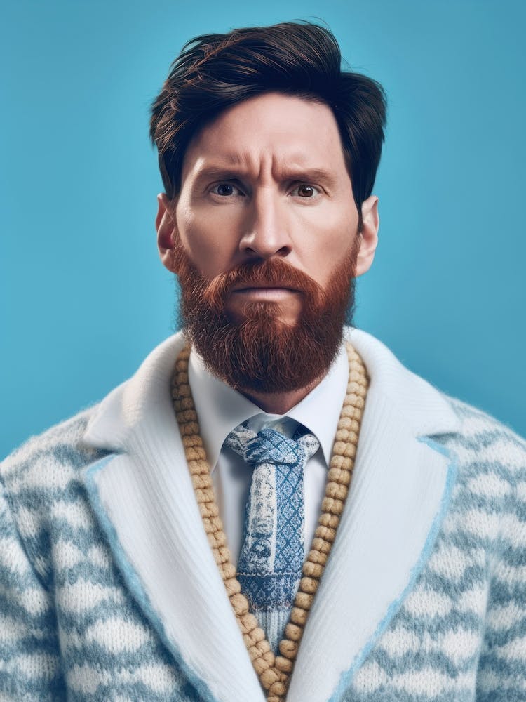 Lionel Messi Fashion Art