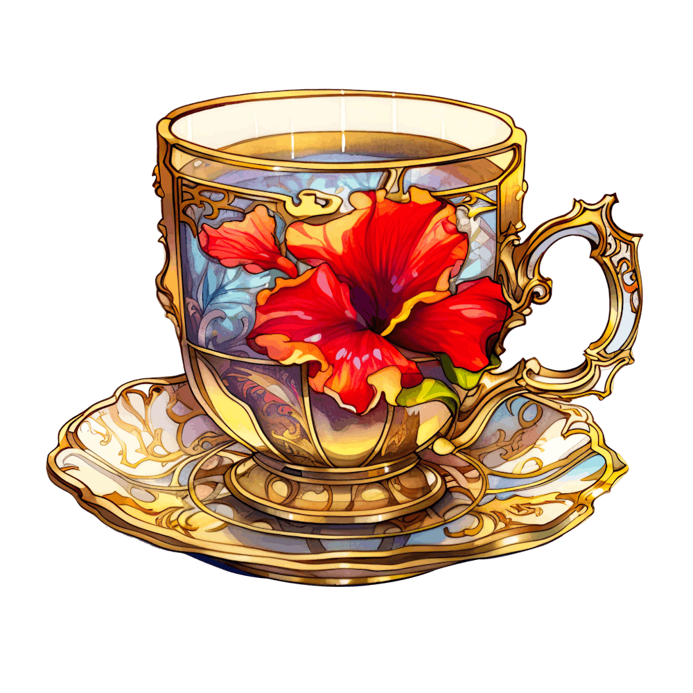 Tea Cup And Saucer 2