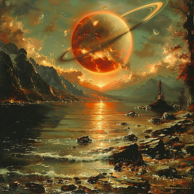Saturn, Impressionism And Surrealism