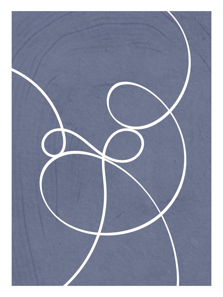 Drawing Of Lines, Abstract Modern 1