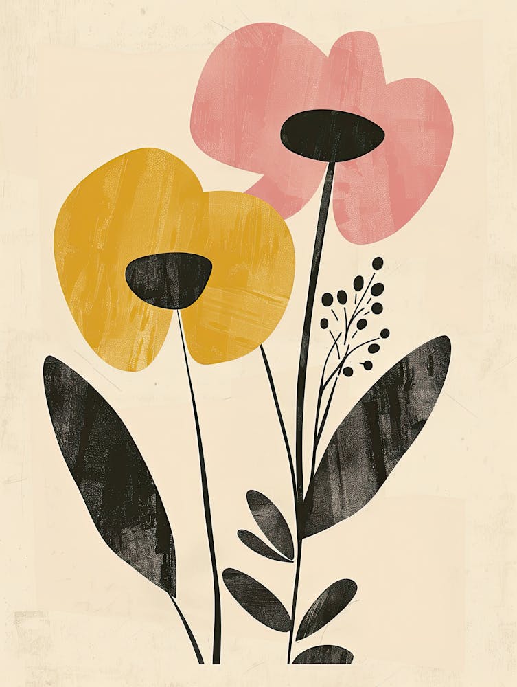 Paramaribo Flower Market Boho Minimalist Style