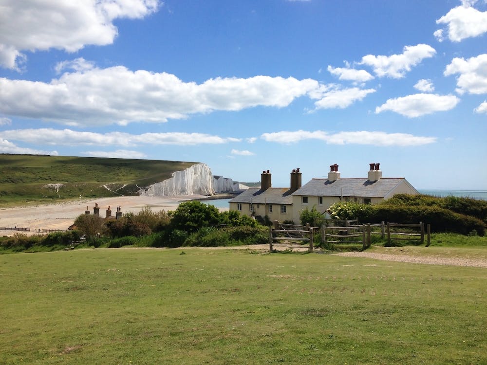 White Cliffs in England
