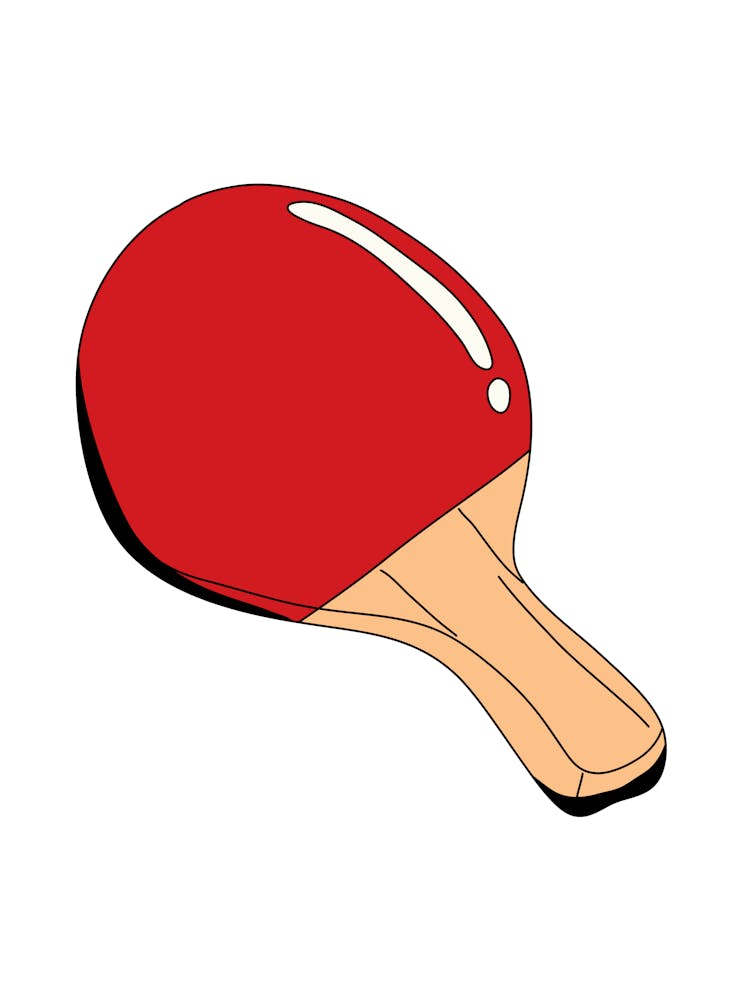 Ping Pong Paddle 1
