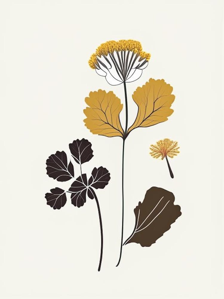 Coltsfoot Spices And Herbs Retro Minimal 4