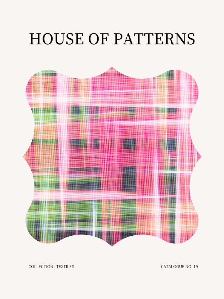 Textile Pattern Poster 20