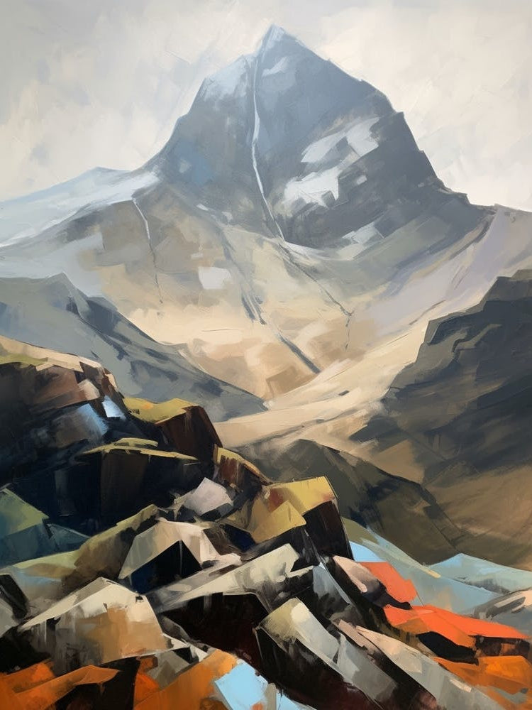 Scafell England 7 Mountain Painting