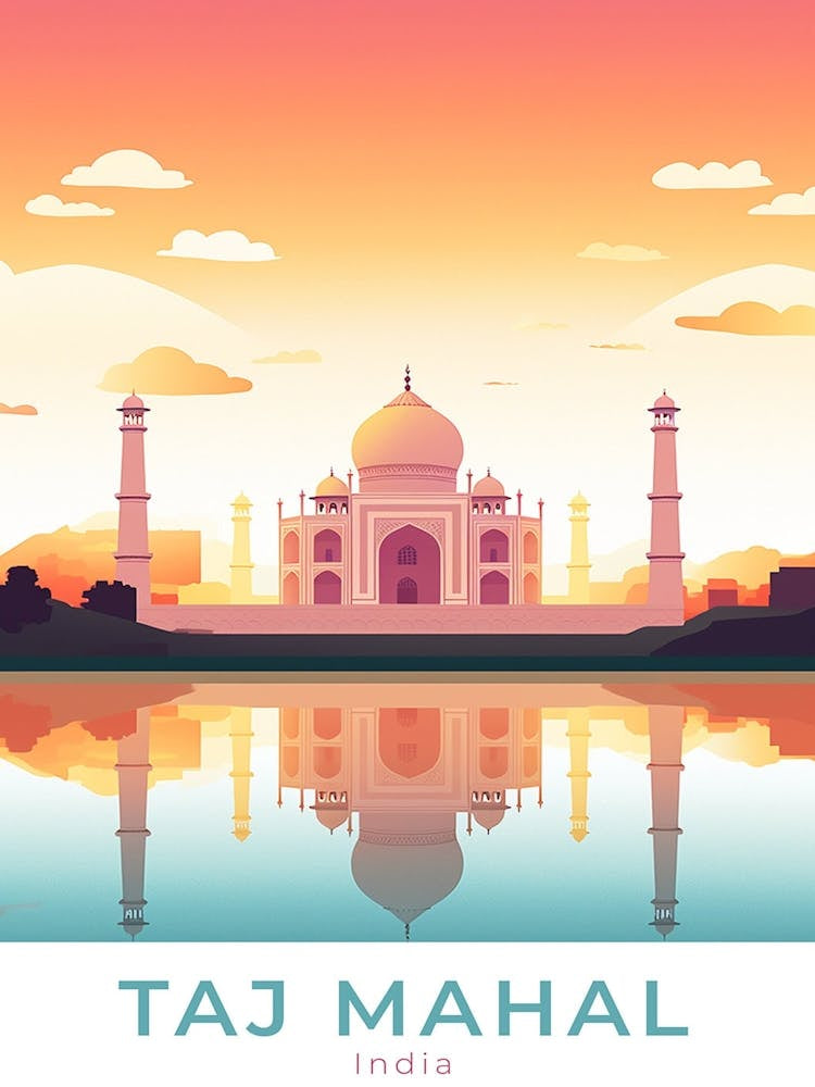 India Taj Mahal Travel 1