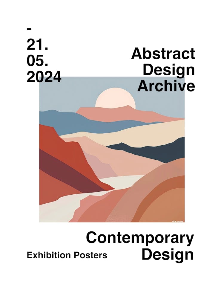 Abstract Design Archive Poster 35