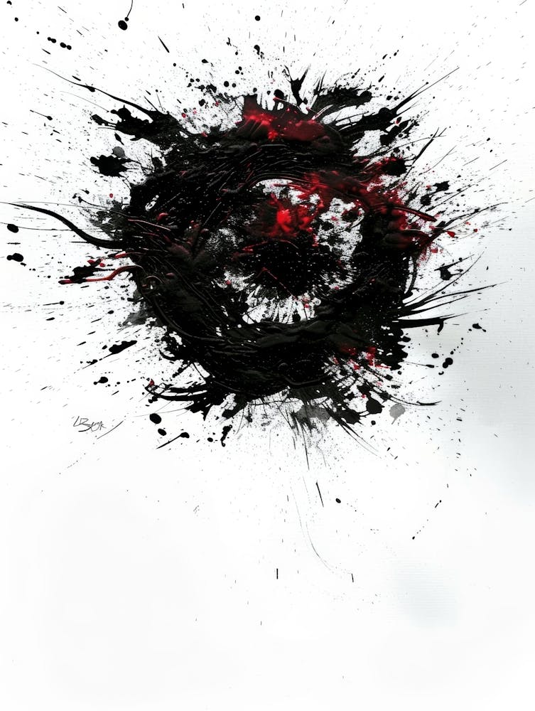 Black Splatter 1