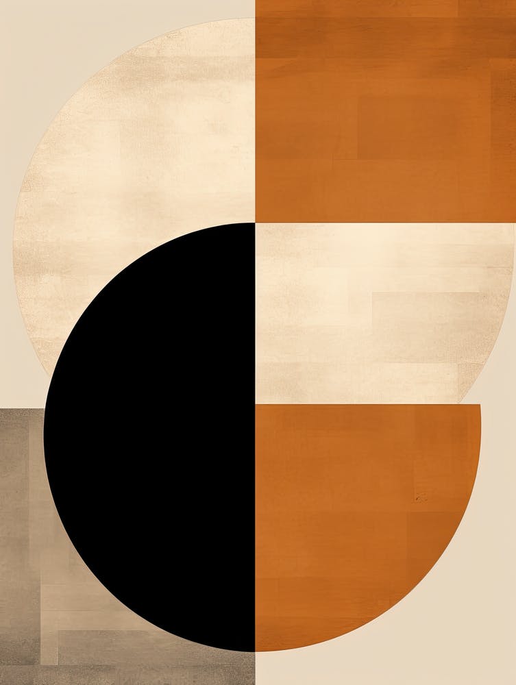 Mid Century Beige Dreamscape