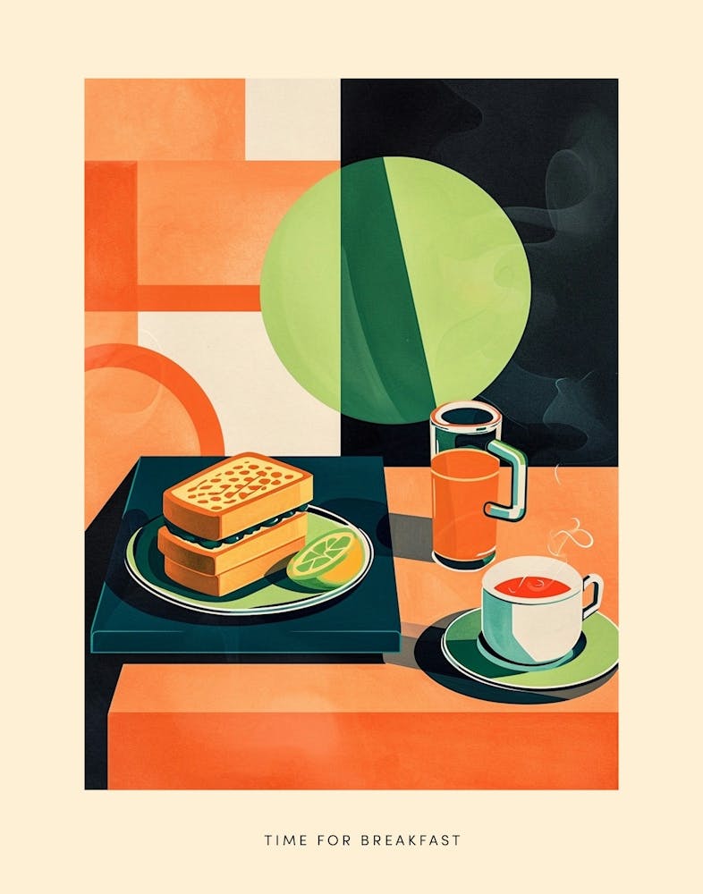 Time For Breakfast Poster
