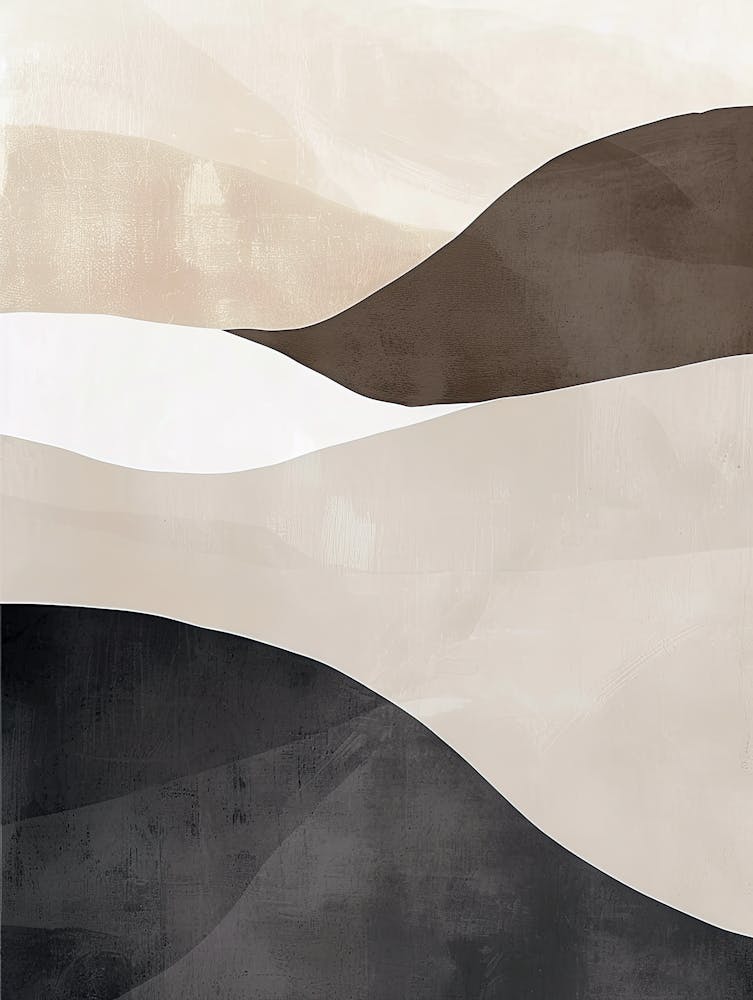 Oceans Of Tranquility Minimalist Style