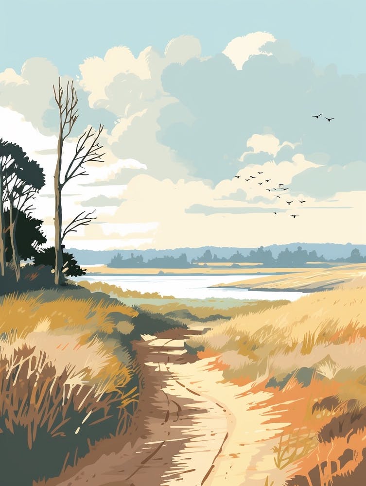 The Thames Path England 2 Hiking Trail Landscape