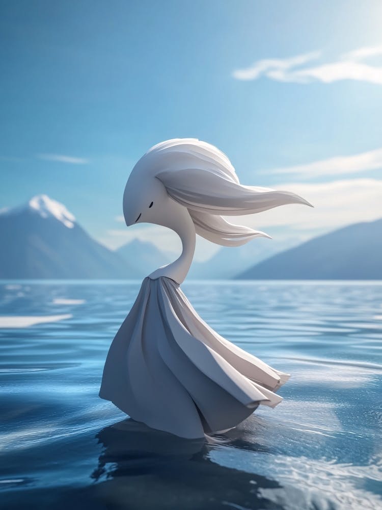 Mermaid In The Water