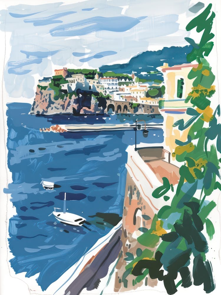 Travel Poster Happy Places Sorrento 3